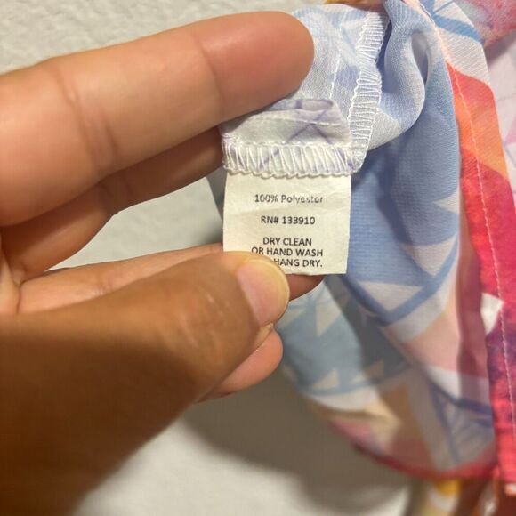 Show Me Your MuMu Womens Multi Side Slit Bronte Salvation Mountain Maxi Dress M - Picture 9 of 11